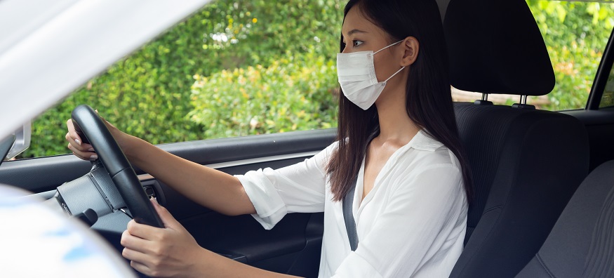 Why Wearing a Facemask Incorrectly While Driving  Could Face you with a Huge Fine