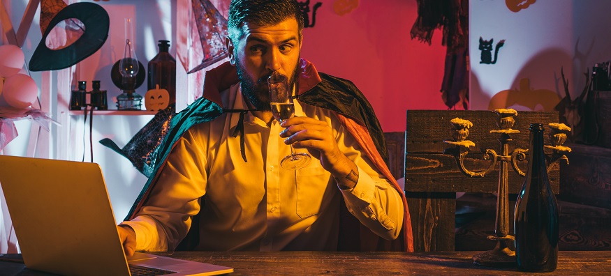 Throw your own virtual Halloween party