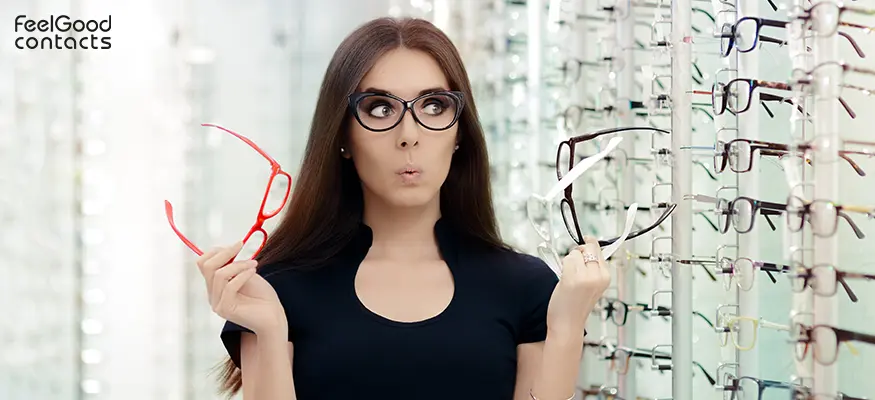 How to make your eyes look bigger with glasses