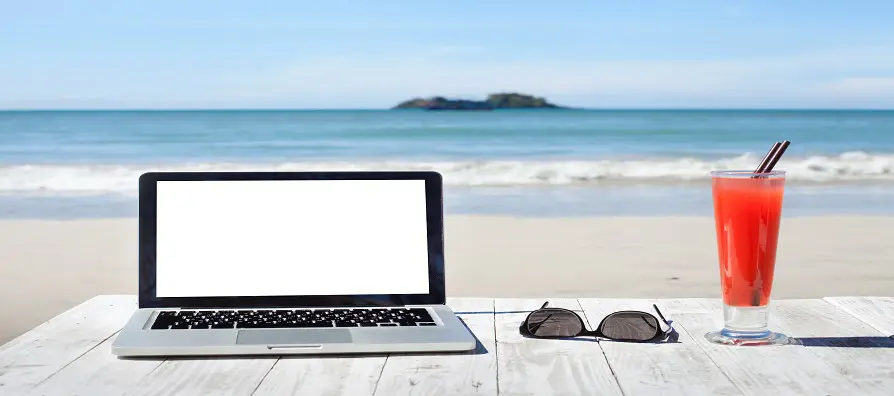 Guide to working from the beach safely