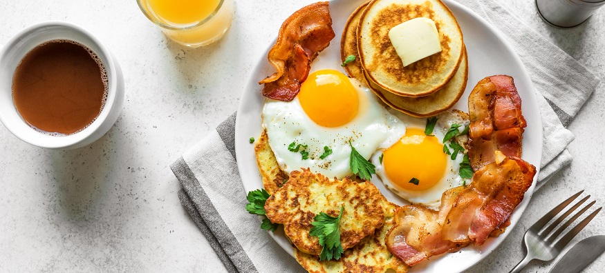 best pancake recipes for eye health bacon egg