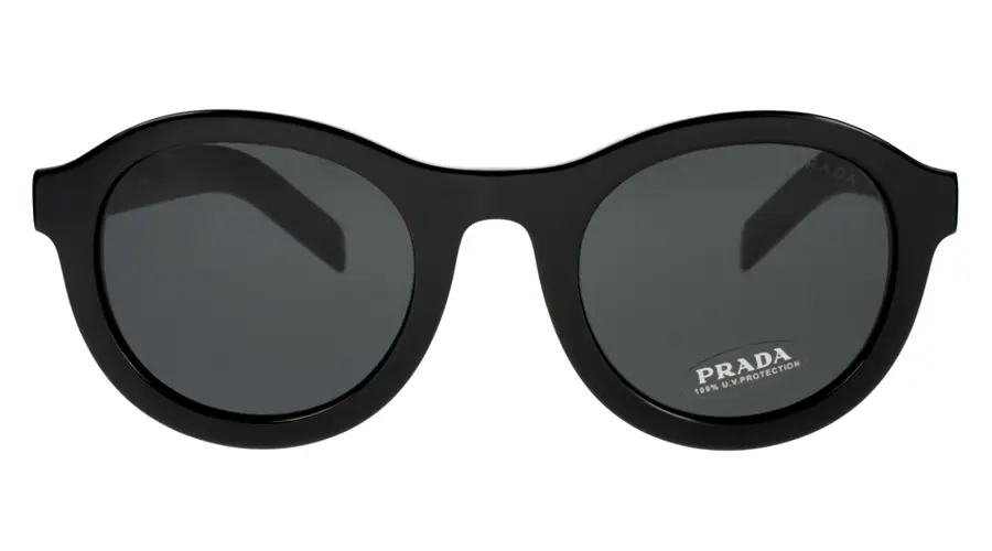 Prada PR 24YS Runway 55 Dark Grey & Black Sunglasses | Sunglass Hut USA-nextbuild.com.vn