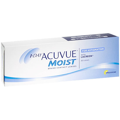 1 Day Acuvue Moist For Astigmatism Contact Lenses