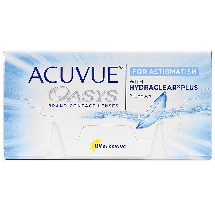 Acuvue Oasys For Astigmatism Contact Lenses