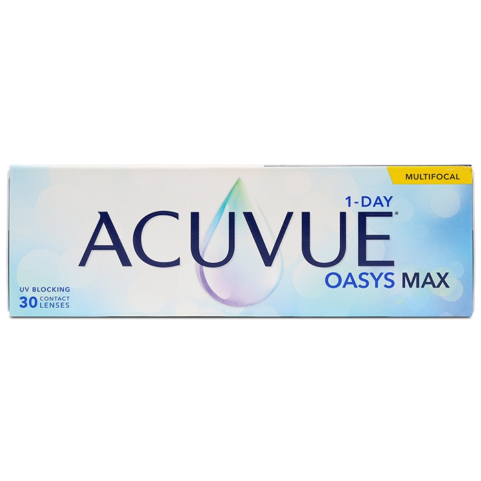 Acuvue Oasys Max 1 Day Multifocal Contact Lenses