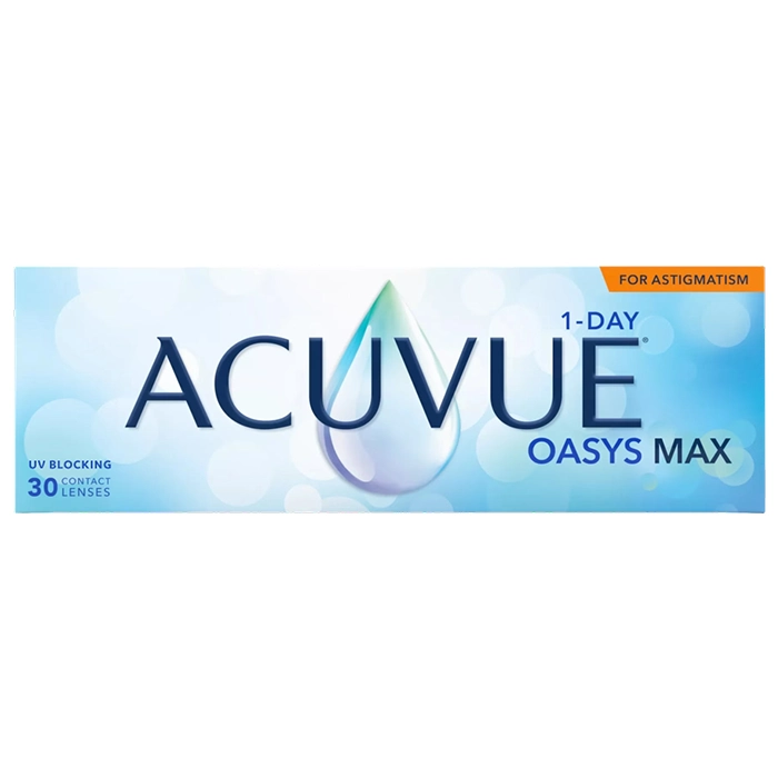 Acuvue Oasys Max 1-Day for Astigmatism Contact Lenses