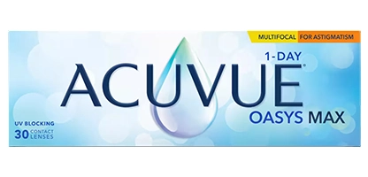 Acuvue Oasys Max 1-Day Multifocal for Astigmatism