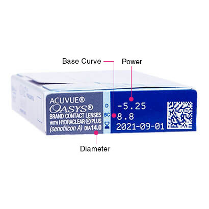 Acuvue Oasys (12 Pack) Box
