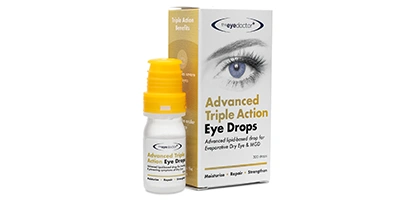 Advanced Triple Action Preservative-Free Eye Drops - 10ml