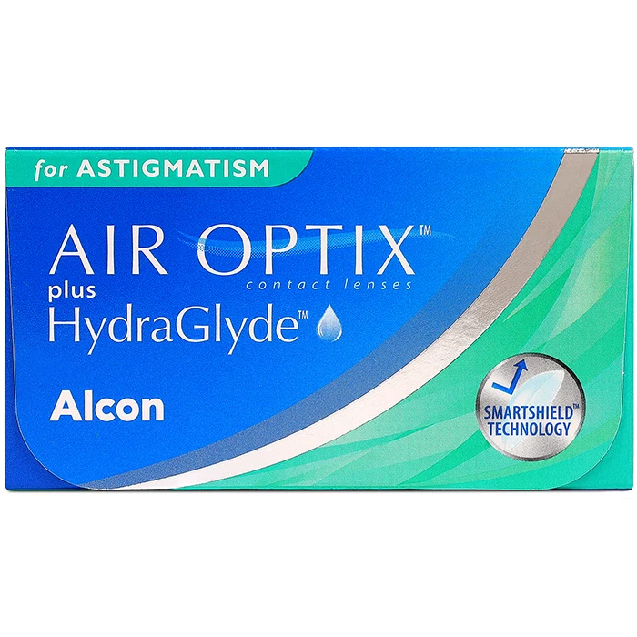 Air Optix Plus HydraGlyde for Astigmatism 6 Pack Contact Lenses