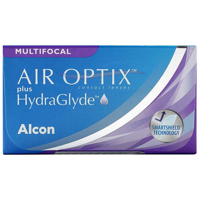 Air Optix Plus HydraGlyde Multifocal Contact Lenses