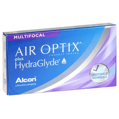 Air Optix Plus HydraGlyde Multifocal Contact Lenses