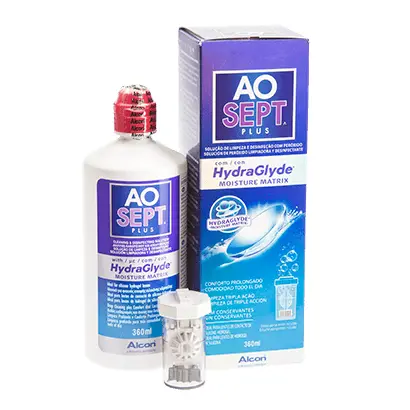 AOsept Plus HydraGlyde Twin Pack