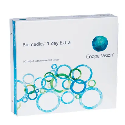 Biomedics 1 Day Extra (90 Pack) Contact Lenses