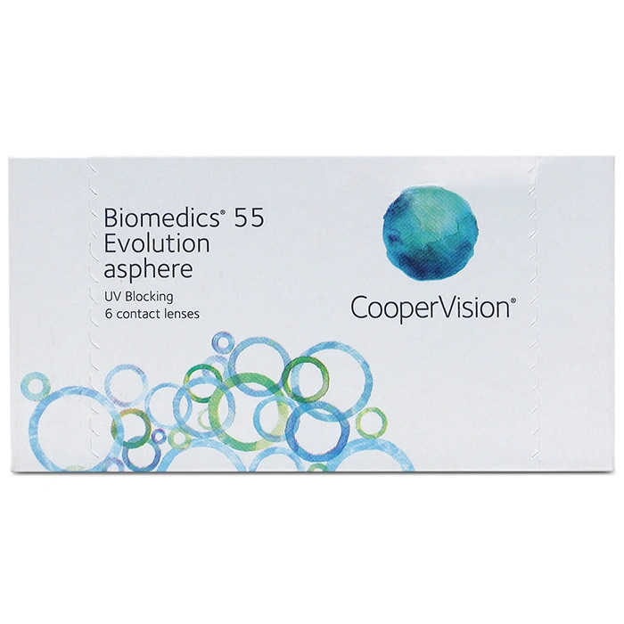 Biomedics 55 Evolution (6 Pack) Contact Lenses