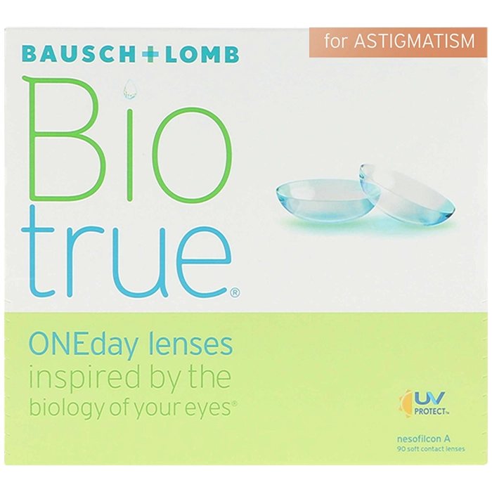 Biotrue ONEday for Astigmatism (90 Pack) Contact Lenses