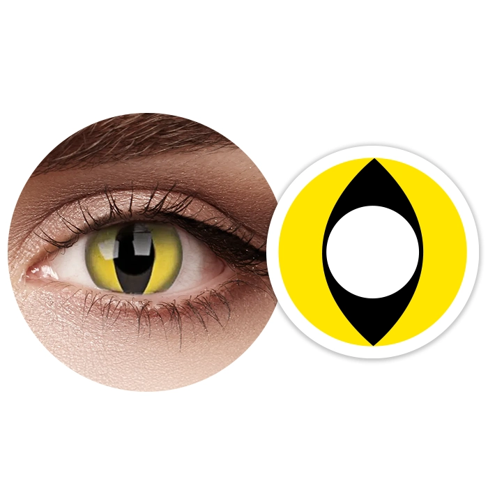 Cat’s Eye comfi Colors Crazy Monthly Contact Lenses