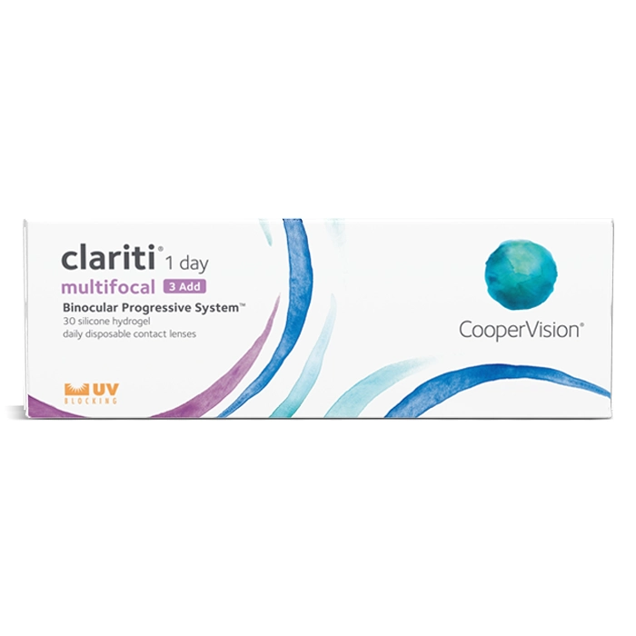 Clariti 1 Day Multifocal 3 Add Contact Lenses