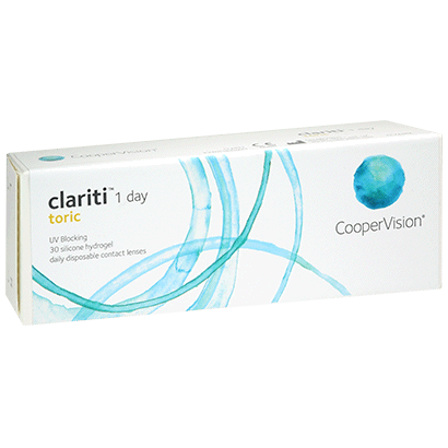 Clariti 1 Day Toric Contact Lenses