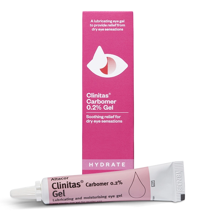 Clinitas Carbomer 0.2% Eye Gel Contact Lenses