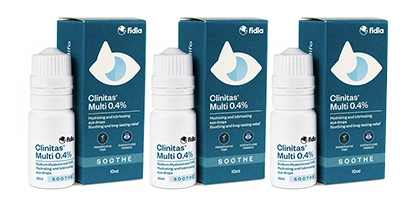 Clinitas Multi 0.4% Preservative-Free Eye Drops Triple Pack