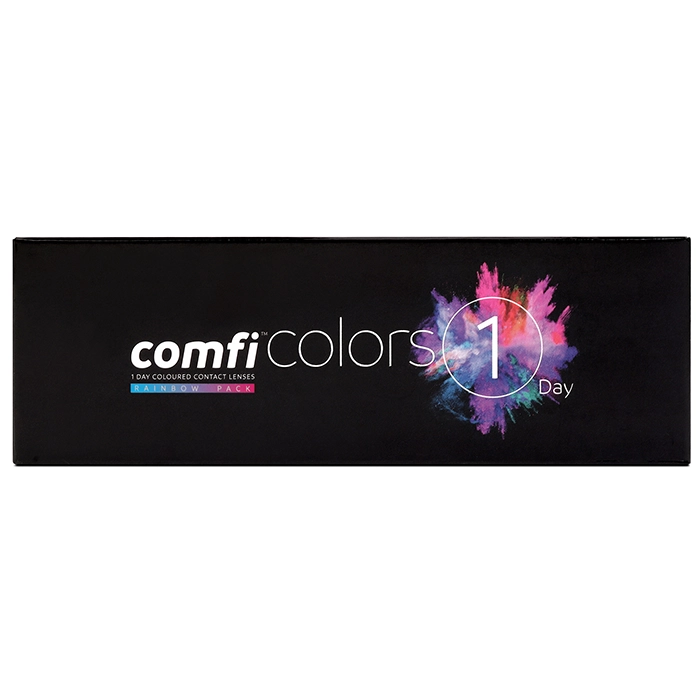 comfi Colors 1 Day Rainbow Pack Contact Lenses