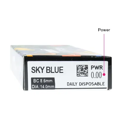 Sky Blue comfi Colors Crazy 1 Day