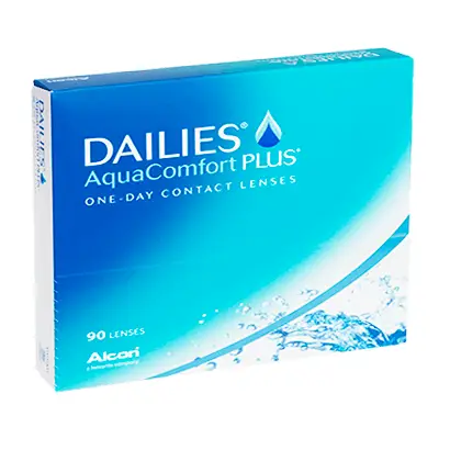 Dailies AquaComfort Plus (90 Pack) Contact Lenses