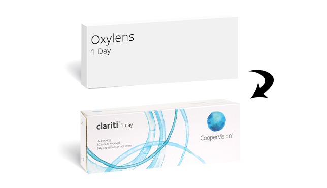 Boots Oxylens 1 Day alternative contact lenses