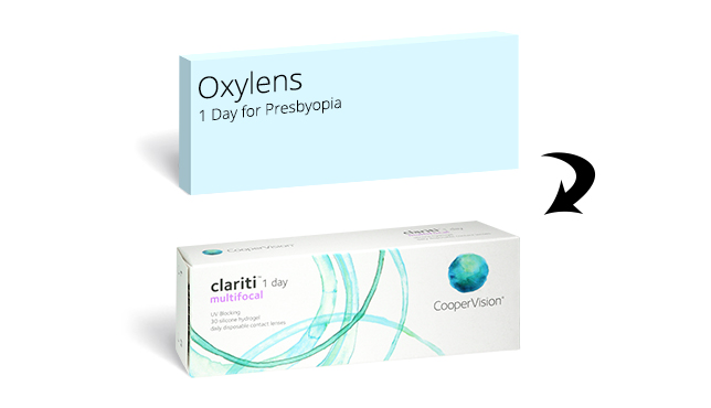 Boots Oxylens 1 Day for Astigmatism alternative contact lenses