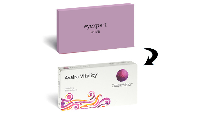 Avaira Vitality is an equivalent of Eyexpert Wave contact