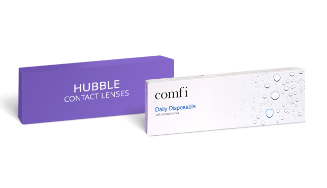comfi is an excellent alternative for Hubble contact lenses