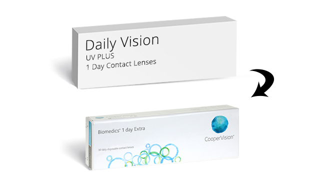 Optical Express Daily Vision UV PLUS