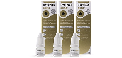 Hycosan Shield Preservative-Free Eye Drops Triple Pack