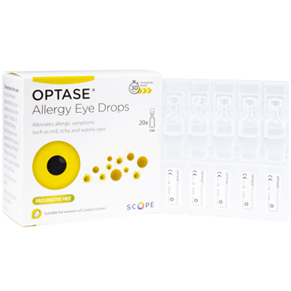Optase Allergy Eye Drops – 20 x 0.5ml