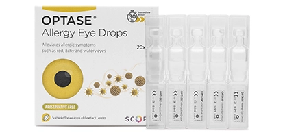 Optase Allergy Preservative-Free Eye Drops - 20 x 0.5ml