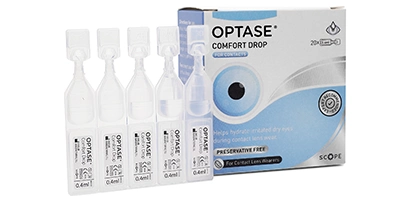 Optase Comfort Drop Preservative-Free Eye Drops - 20 Pack