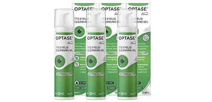 Optase Tea Tree Oil Eyelid Cleansing Gel Triple Pack