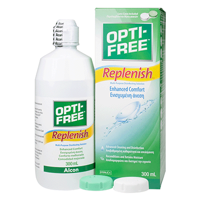 Alcon opti free replenish review sentence using nuance