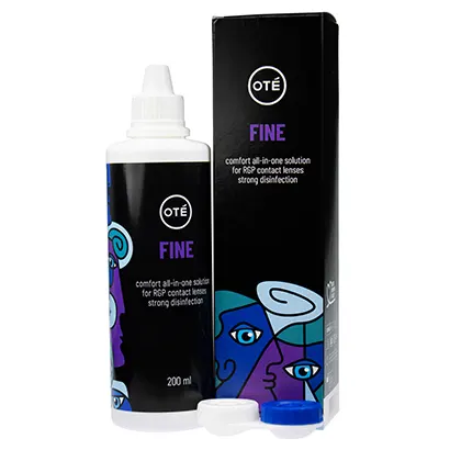 Ote Fine Contact Lens Solution