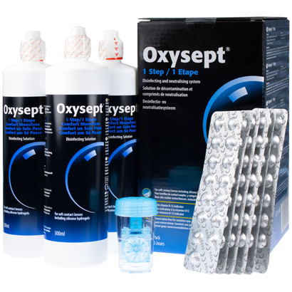 Oxysept 1 Step Triple Pack