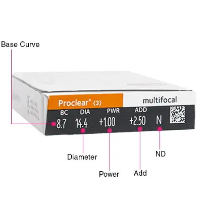 Proclear Multifocal Box