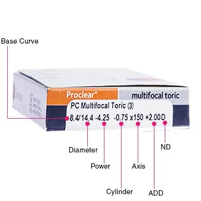 Proclear Multifocal Toric Box