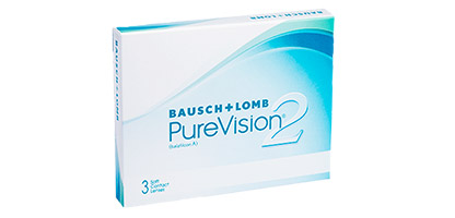 PureVision contact lenses