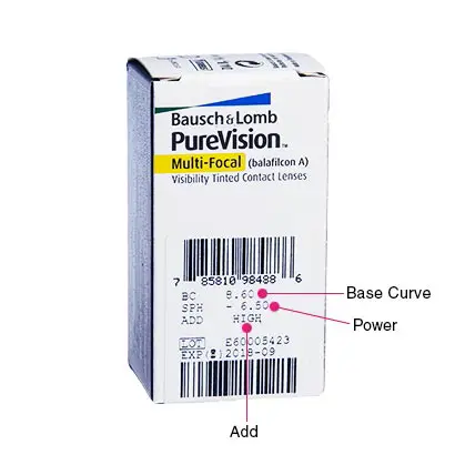 PureVision Multifocal (6 Pack) Box