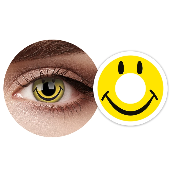 Smiley comfi Colors Crazy Monthly Contact Lenses