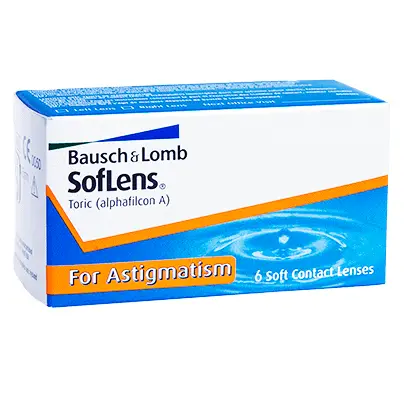 SofLens Toric 6 Pack Contact Lenses