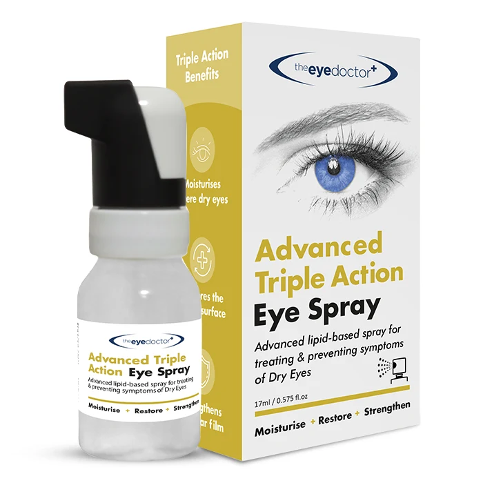 The Eye Doctor Advanced Triple Action Eye Spray Contact Lenses