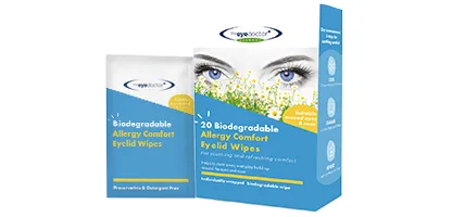 The Eye Doctor Allergy Comfort Eyelid Wipes