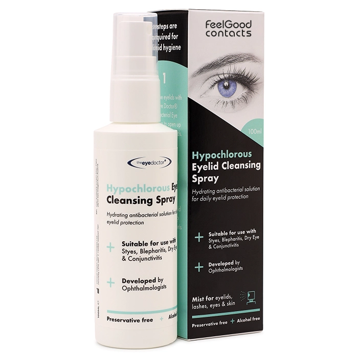 The Eye Doctor Hypochlorous Eyelid Spray Contact Lenses